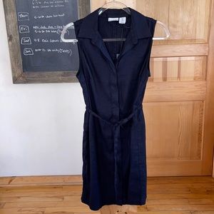 Nicole Miller Stretch Linen Dress